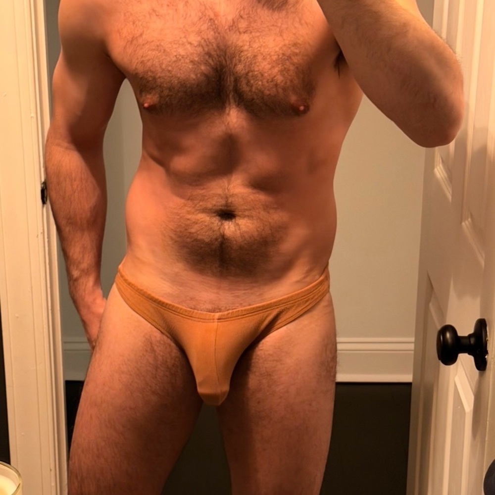 Men's Ribbed Charlie Magnum Brief - Picture 3 of 4